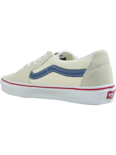 Tênis Masculino Vans SK8-Low Classic - White/Navy