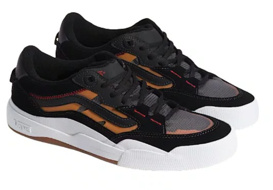 Tênis Masculino Vans Skate 2 Wayvee - Black/Flame