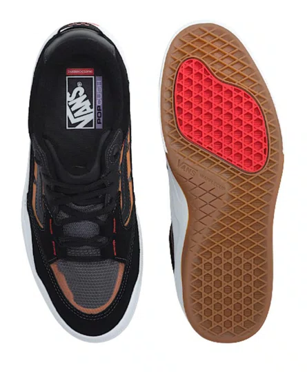Tênis Masculino Vans Skate 2 Wayvee - Black/Flame
