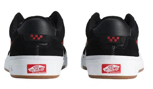 Tênis Masculino Vans Skate 2 Wayvee - Black/Flame