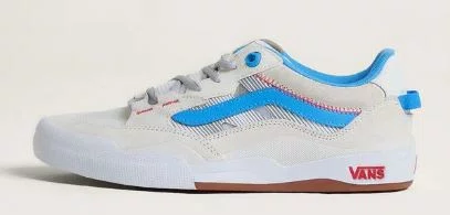 Tênis Masculino Vans Skate 2 Wayvee - Blanc/Azure Blue