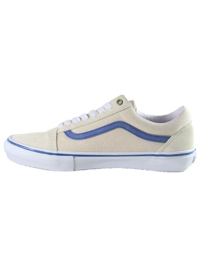 Tênis Masculino Vans Skate Old Skool - Raw Canvas Classic White