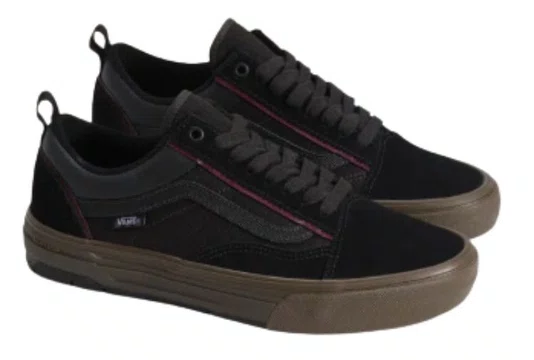 Tênis Masculino Vans Skate Old SkoolWafflecup - Black/Dark Gum