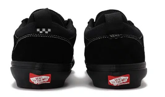 Tênis Masculino Vans Skate Safe Low - Black/Black