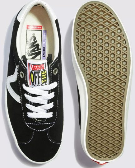 Tênis Masculino Vans Skate Sport - Black