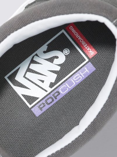 Tênis Masculino Vans Slip On Pro - Pewter/True White