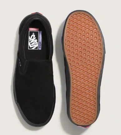 Tênis Masculino Vans Slip-On Skate - Black/Black