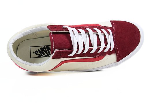 Tênis Masculino Vans Style 36 (Rrtro Sport) - Dark/Beige/White