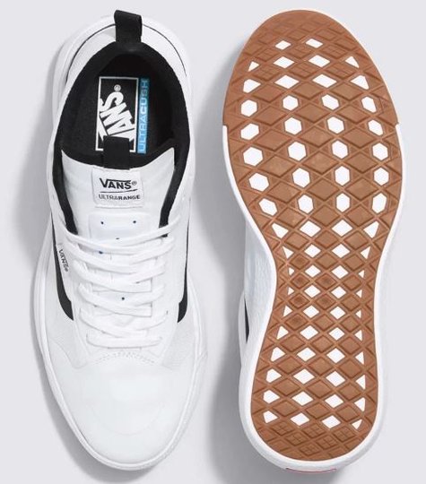 Tênis Masculino Vans Ultrarange Exo - White/Black