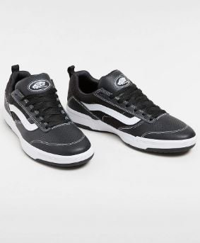 Tênis Masculino Vans Zahba Leather - Black/White