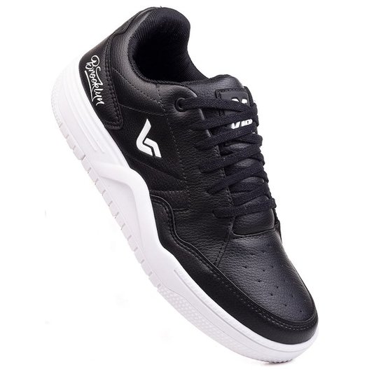 Tênis Masculino Vibe Brooklyn 3 - Preto/Branco
