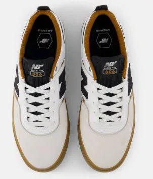 Tênis Masculino New Balance Numeric Jamie Foy 306 - Branco/Gum