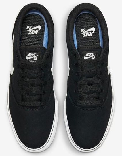 Tênis Nike Masculino SB Chron 2 (LONA) Canvas - Black White