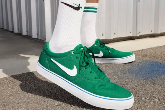 Tênis Nike Masculino SB Chron 2 Canvas - Malachite/Summit White