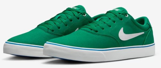 Tênis Nike Masculino SB Chron 2 Canvas - Malachite/Summit White