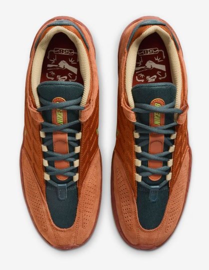 Tênis Masculino Nike Sb Vertebrae - Dark Russet