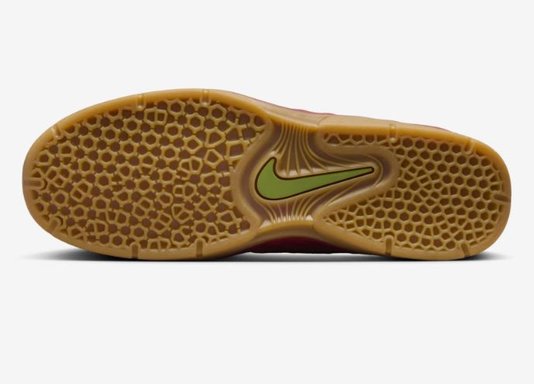 Tênis Masculino Nike Sb Vertebrae - Dark Russet