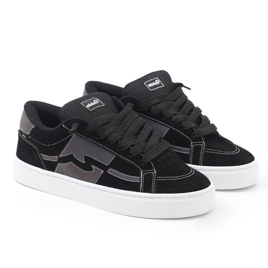 TENIS OTTER TIMELESS  PRETO BRANCO