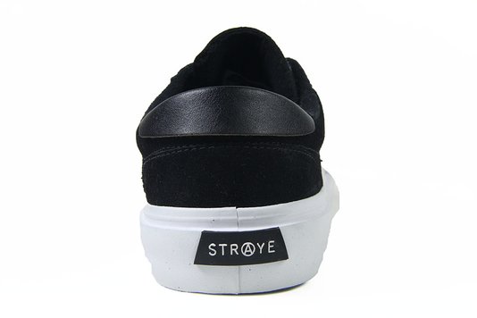 Tênis Masculino Straye Logan Flame BLK & WHT - Black/White