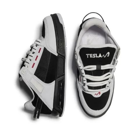 Tênis Masculino Tesla Coil Delux - Black White