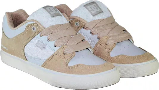 Tênis Unissex DC Shoes Course XL - Caqui/White
