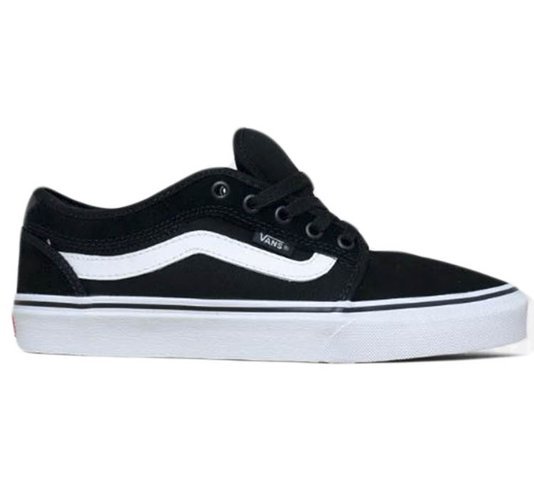 Tênis Unissex Vans Skate Chukka Low Sidestripe - Black/White
