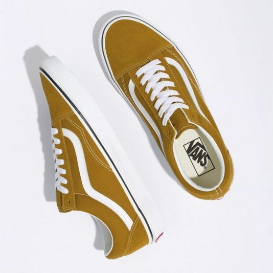 Tênis Vans Feminina Old Skool - Color Theory Golden Brown