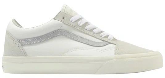 Tênis Vans Feminino Old Skool 2-Tone -Marshmallow/White