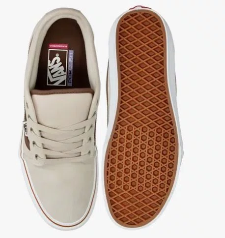 Tênis Vans Feminino Skate Chukka Low Sidestripe - Espresso Khaki