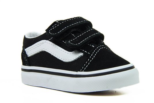 Tênis Infantil Vans Old Skool V - Black/White