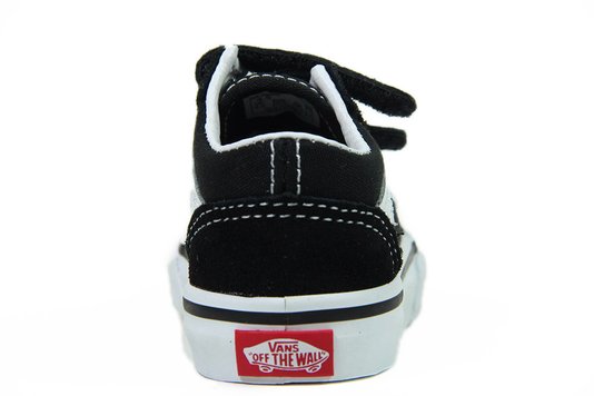 Tênis Infantil Vans Old Skool V - Black/White