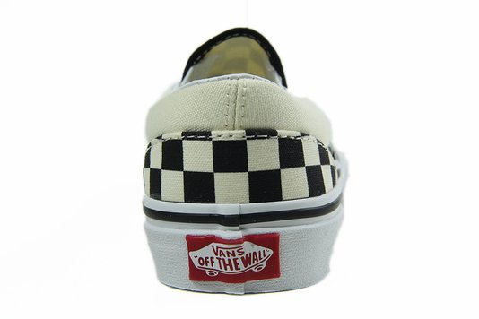 Tênis Vans Infantil Classic Slip-On - (Checkerboard) Black/Wht