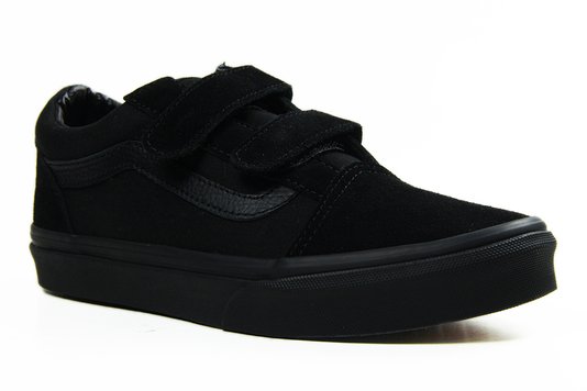 Tênis Vans Infantil Old Skool V - Black/Black