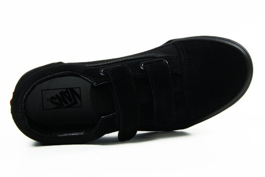 Tênis Vans Infantil Old Skool V - Black/Black
