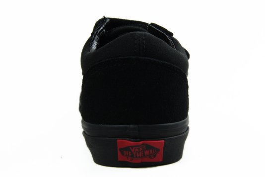 Tênis Vans Infantil Old Skool V - Black/Black