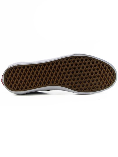 Tênis Vans masculino Classic Slip On Pro - Black/White/Gum