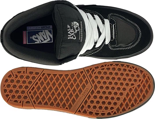 Tênis Masculino Vans Skate Half Cab Wafflecup - Black/Asphalt