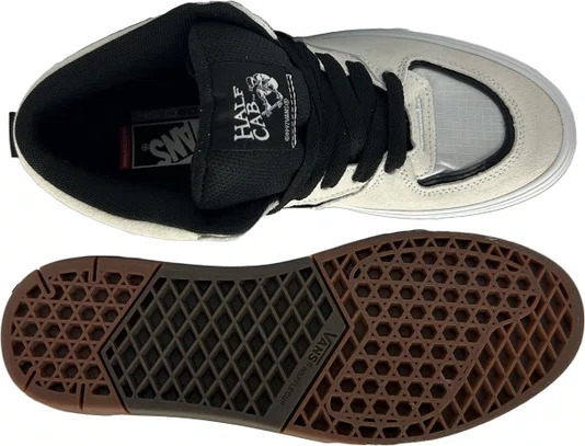 Tênis Masculino Vans Skate Half Cab Wafflecup - White/Black