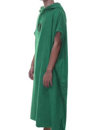Toalha Poncho Surf Saltwater toque suave e macio atoalhado extremamente útil - Verde