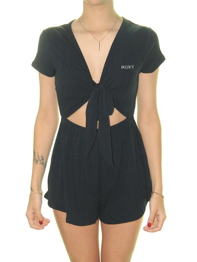 Vestido Roxy Boho Chic - Chumbo 