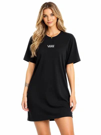 Vestido Vans Center Vee - Preto