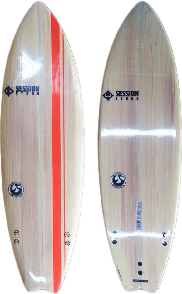 Prancha de Surfboard Session Fish 5'8 X 20