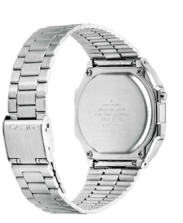 Relogio Casio Vintage Digital A168WA-1WDF-SC - Prata