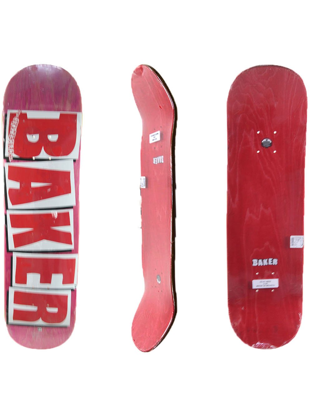 最新のデザイン Baker Shape Logo Store Session | Home - Vermelho - Maple Red スケートボード