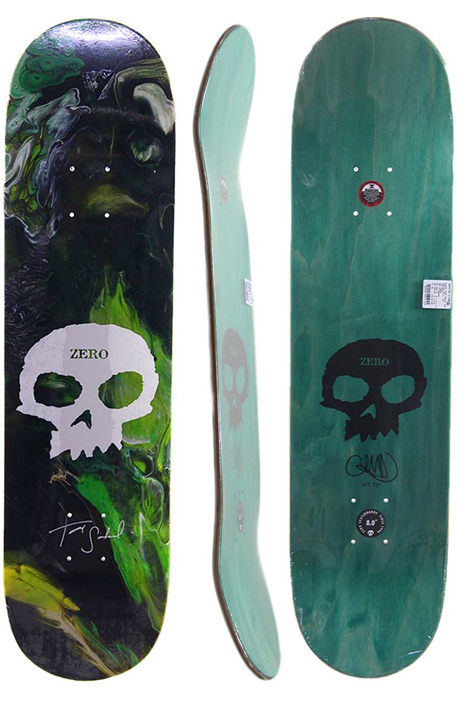 Shape Zero Maple Canadense Skull Art - Verde - Home | Session Store