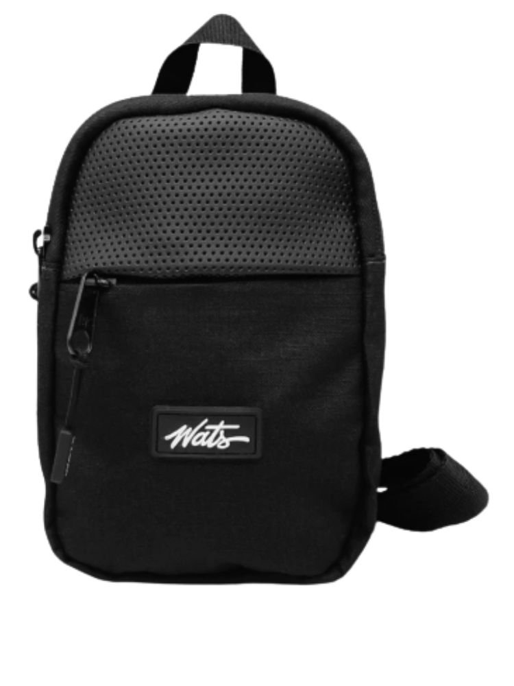 Shoulder Bag Wats Tag Pocket - Preto