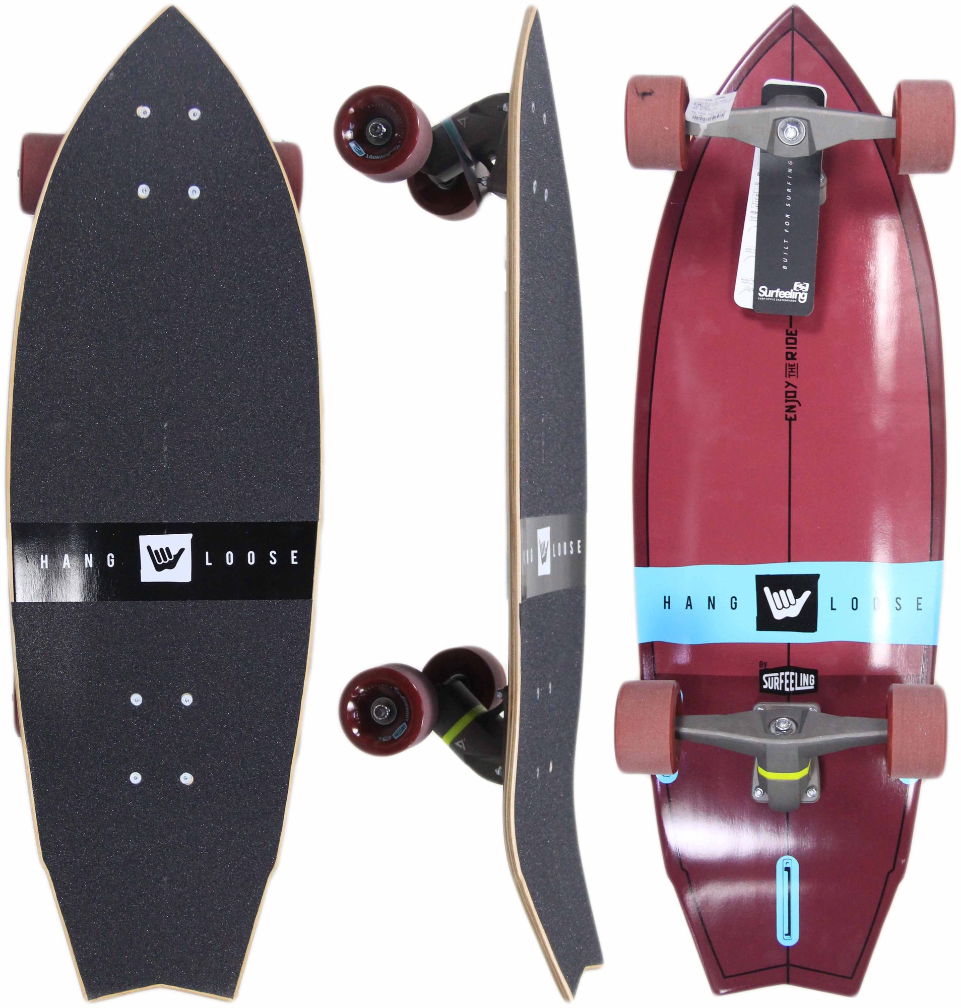 Surfeeling USA The Outline Surfboard Series Skateboard