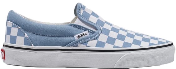 Tênis Feminino Vans Classic Slip-On Checkerboard - Color Theory Dusty Blue