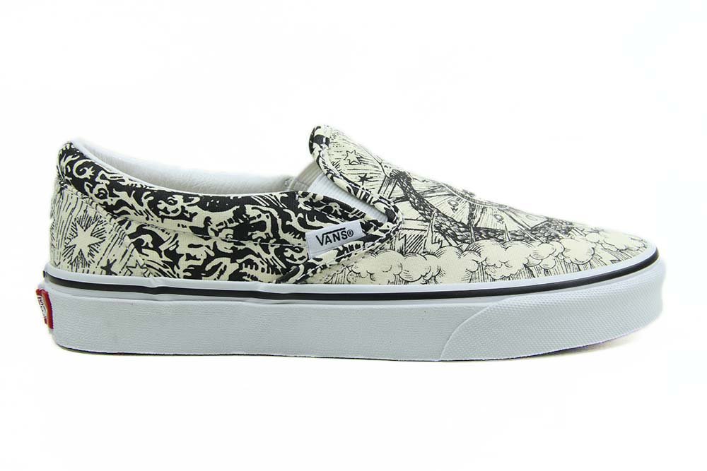 vans ouroboros slip on sneaker