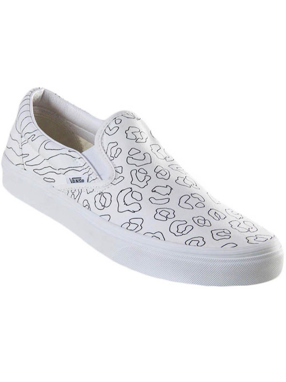 Tênis de Skate Slip On Zebra